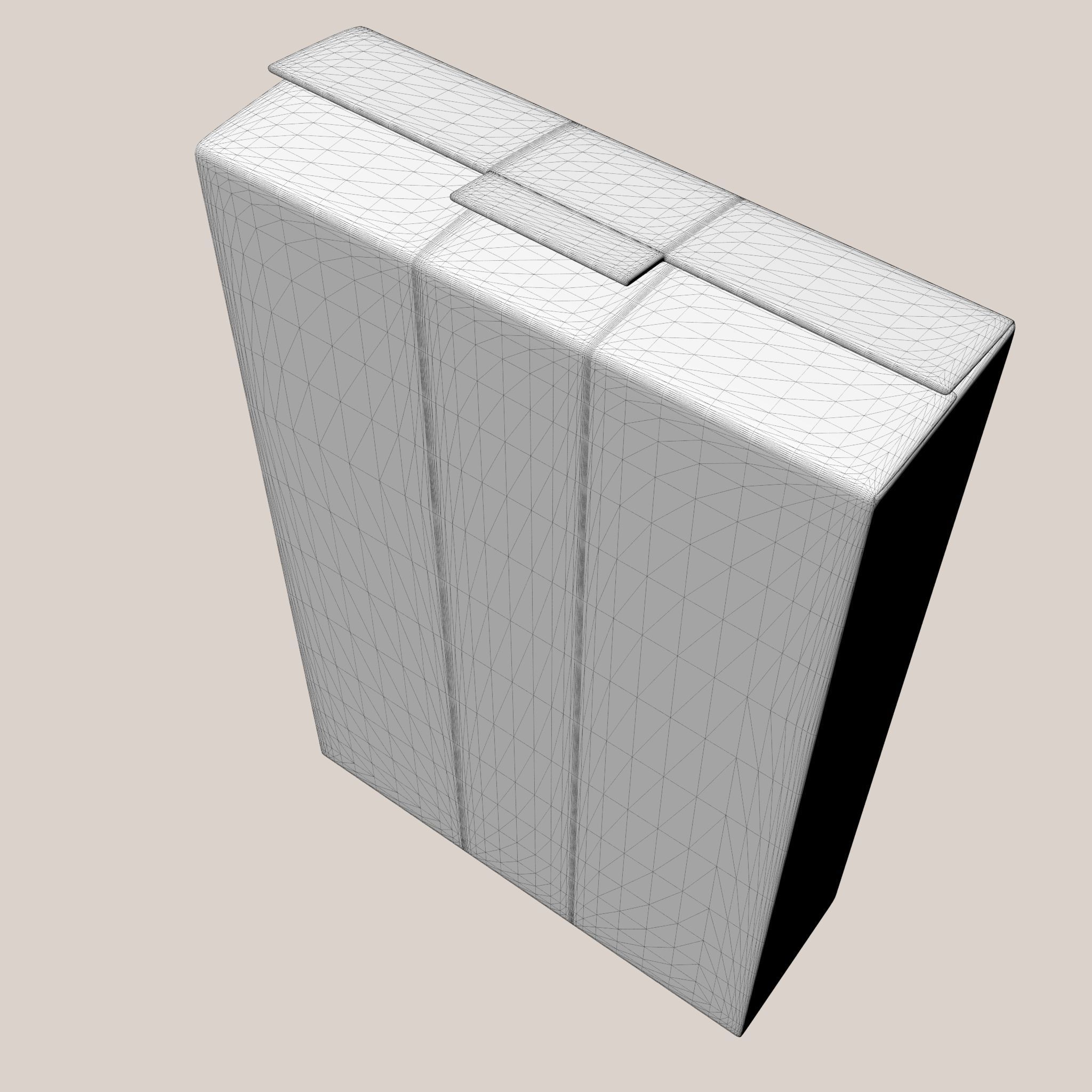Cardboard Box 3D model_6