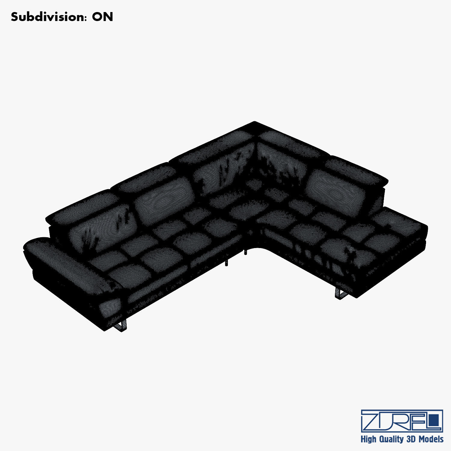 B796 sofa 3D model_19