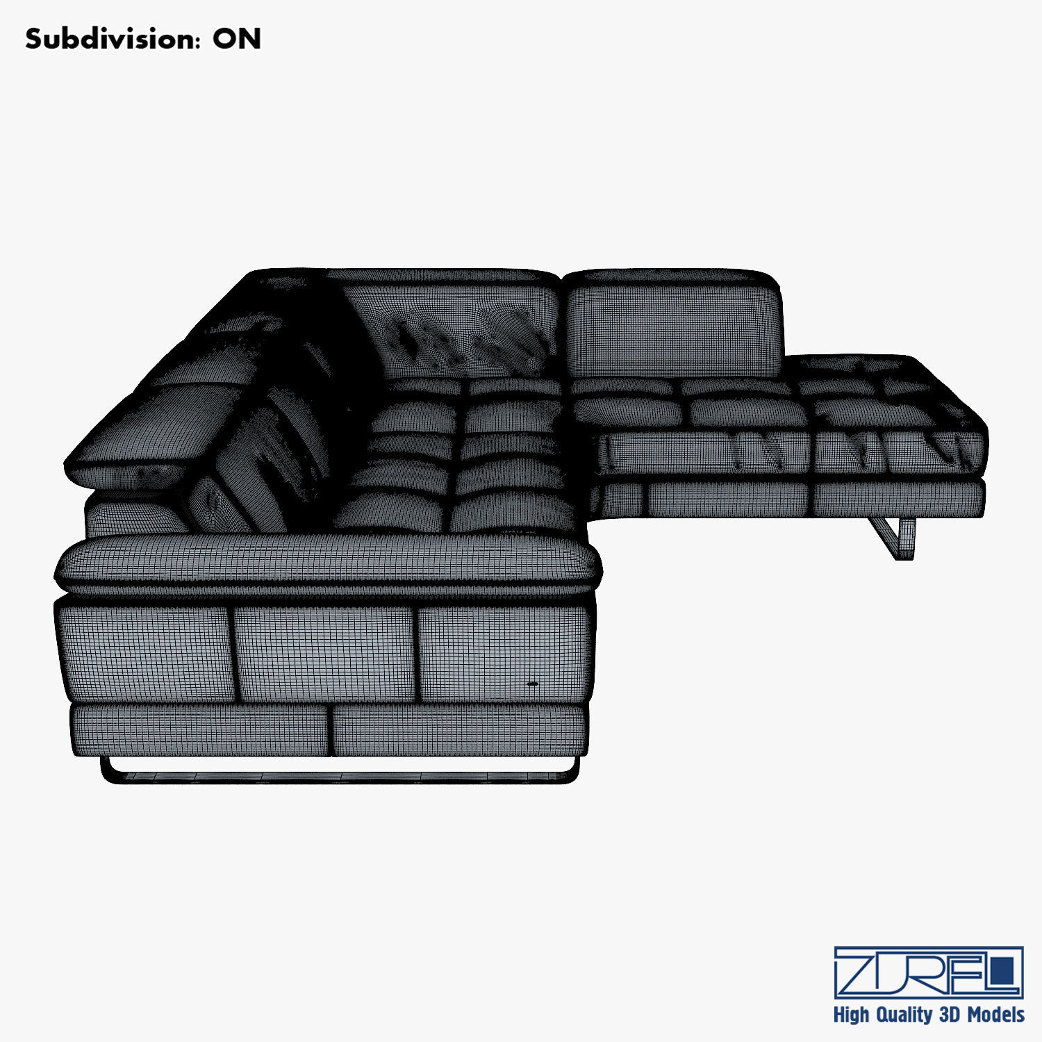 B796 sofa 3D model_11