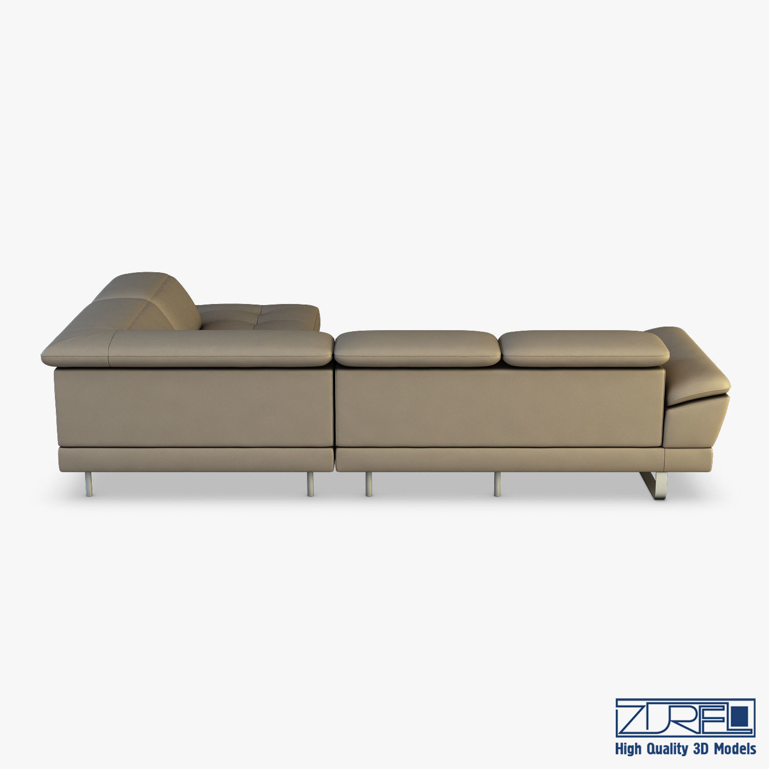 B796 sofa 3D model_5