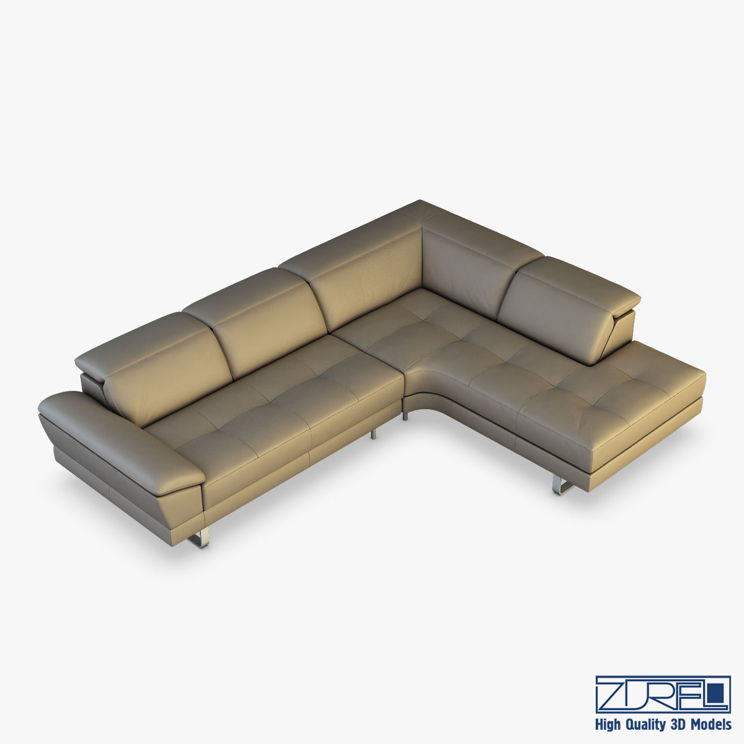 B796 sofa 3D model_6
