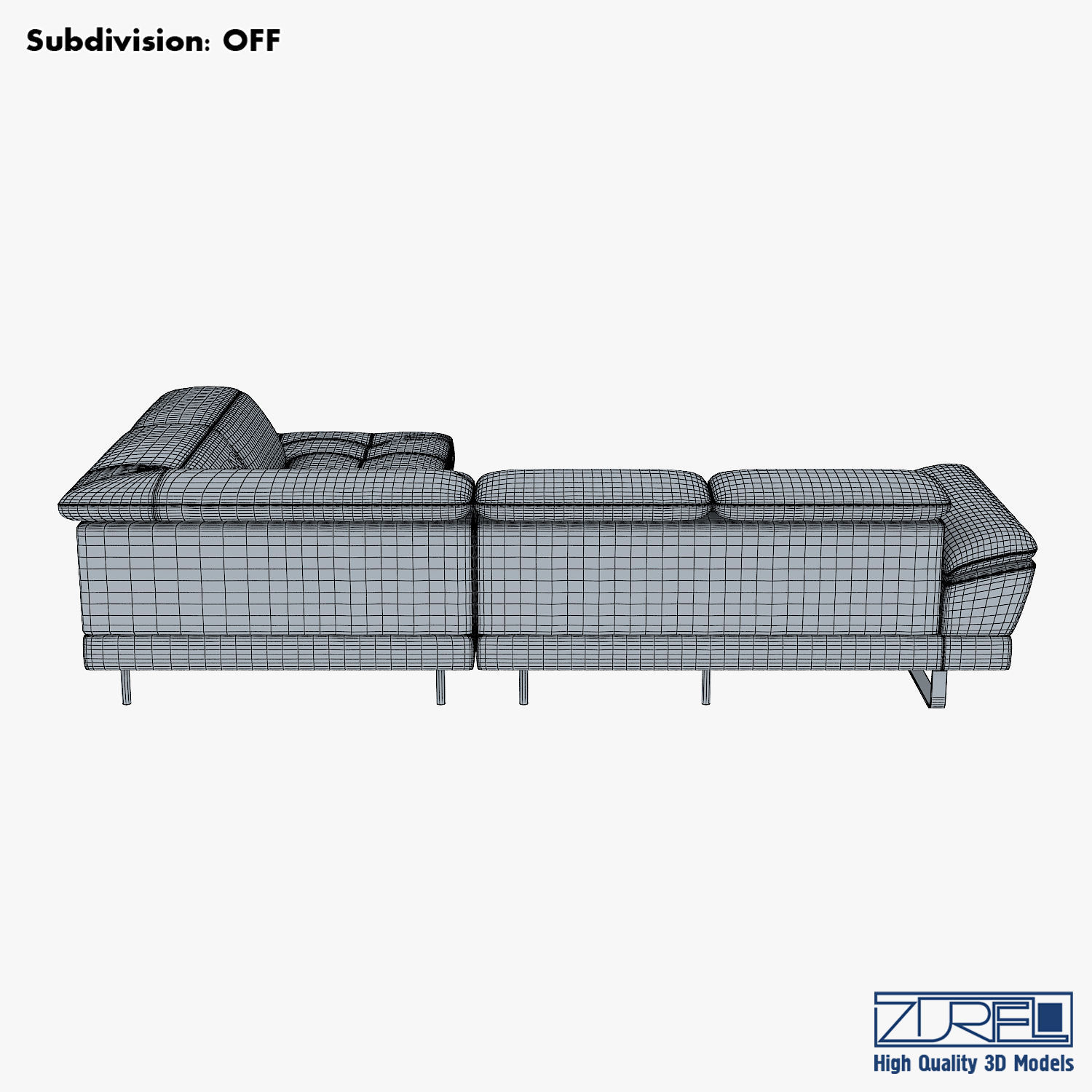 B796 sofa 3D model_18