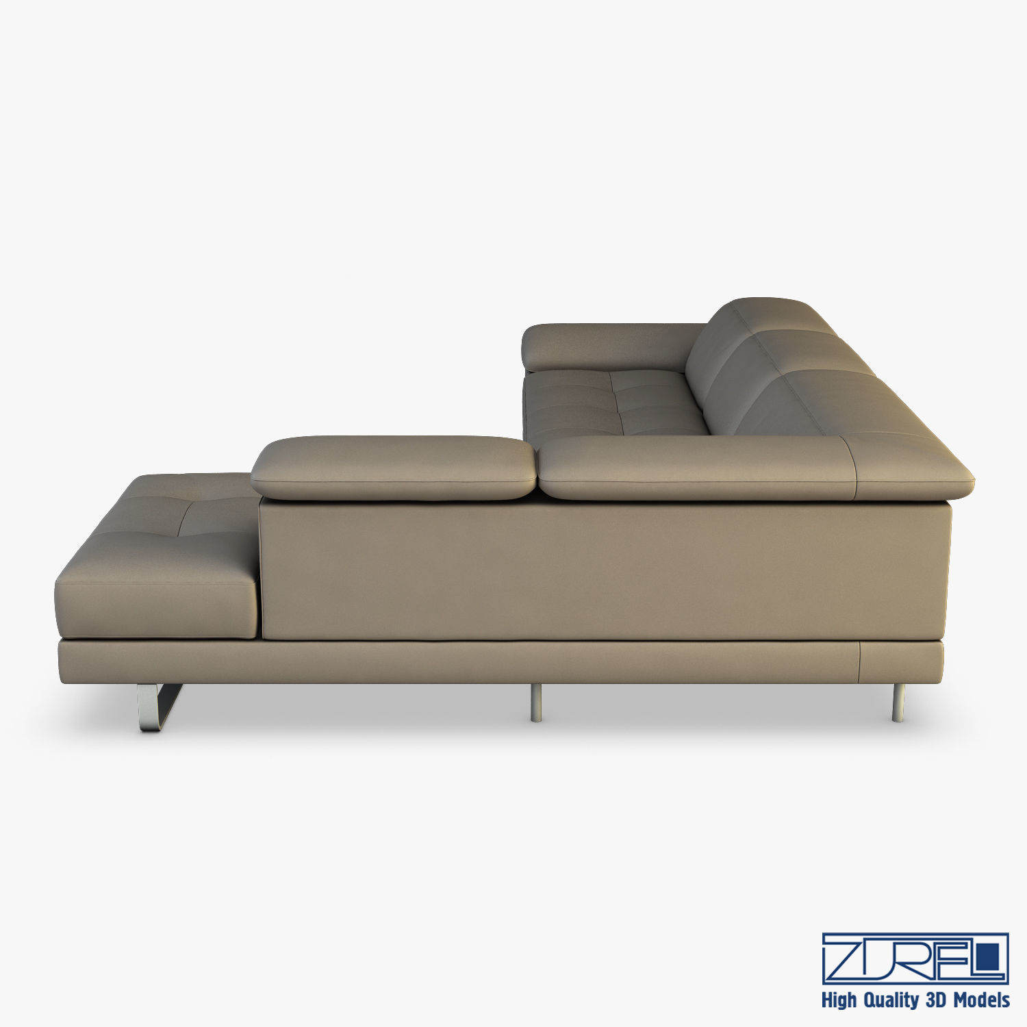 B796 sofa 3D model_3