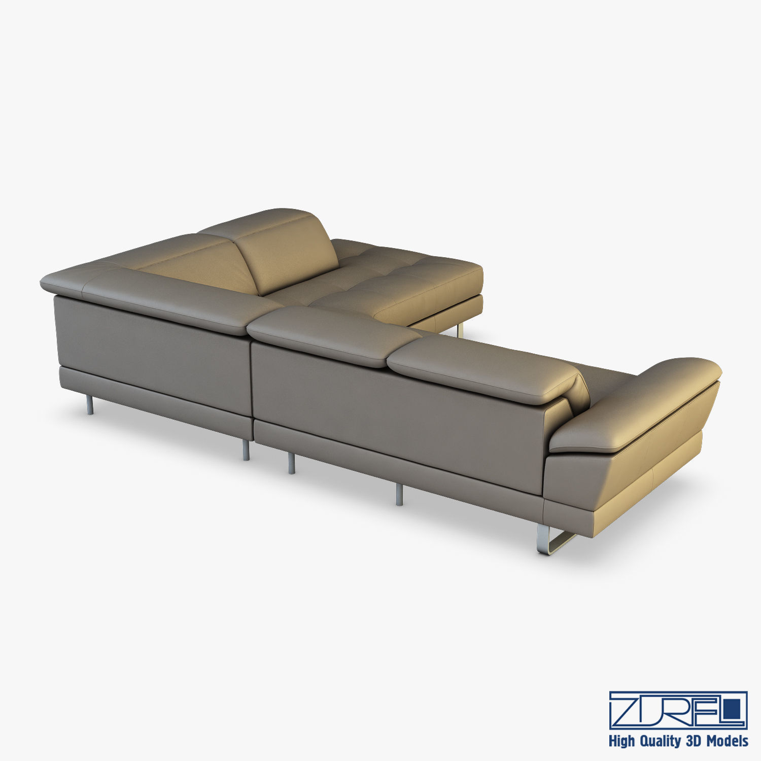 B796 sofa 3D model_1
