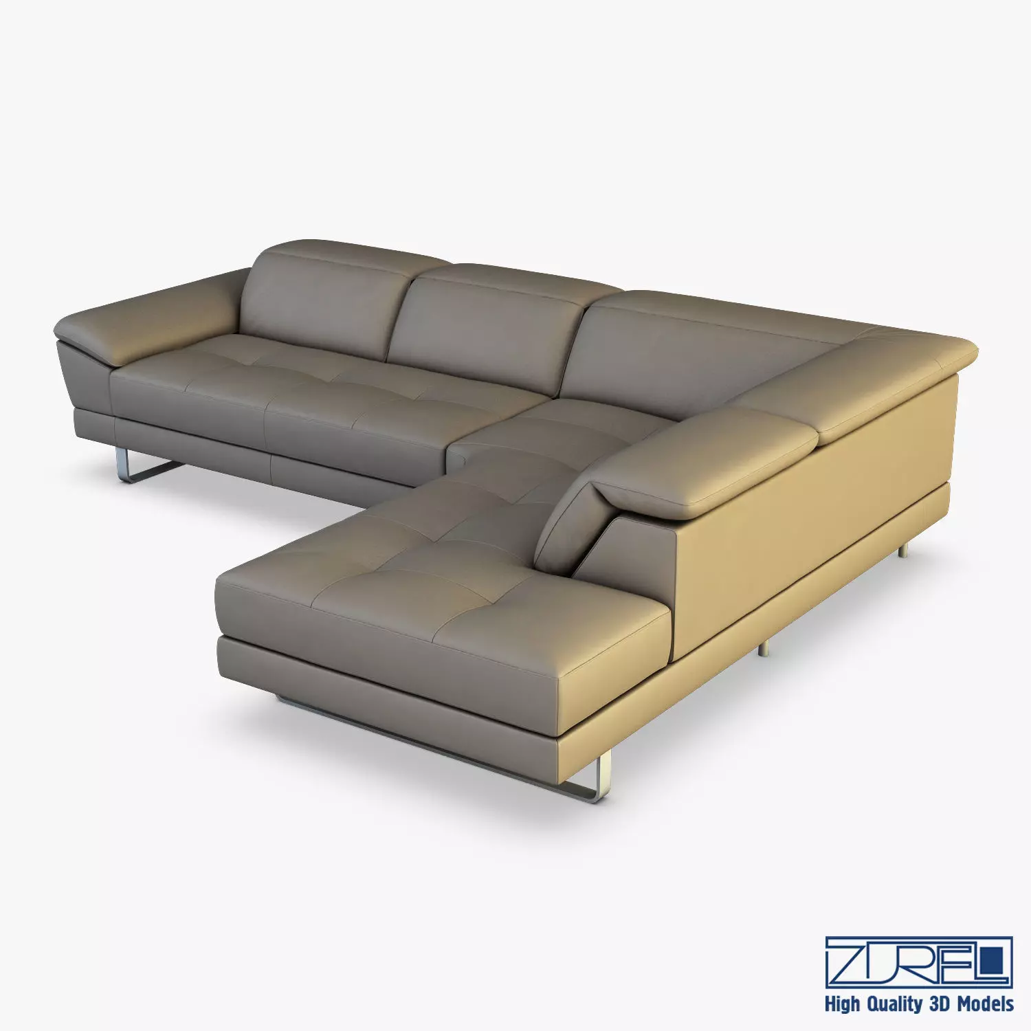 B796 sofa 3D model_0