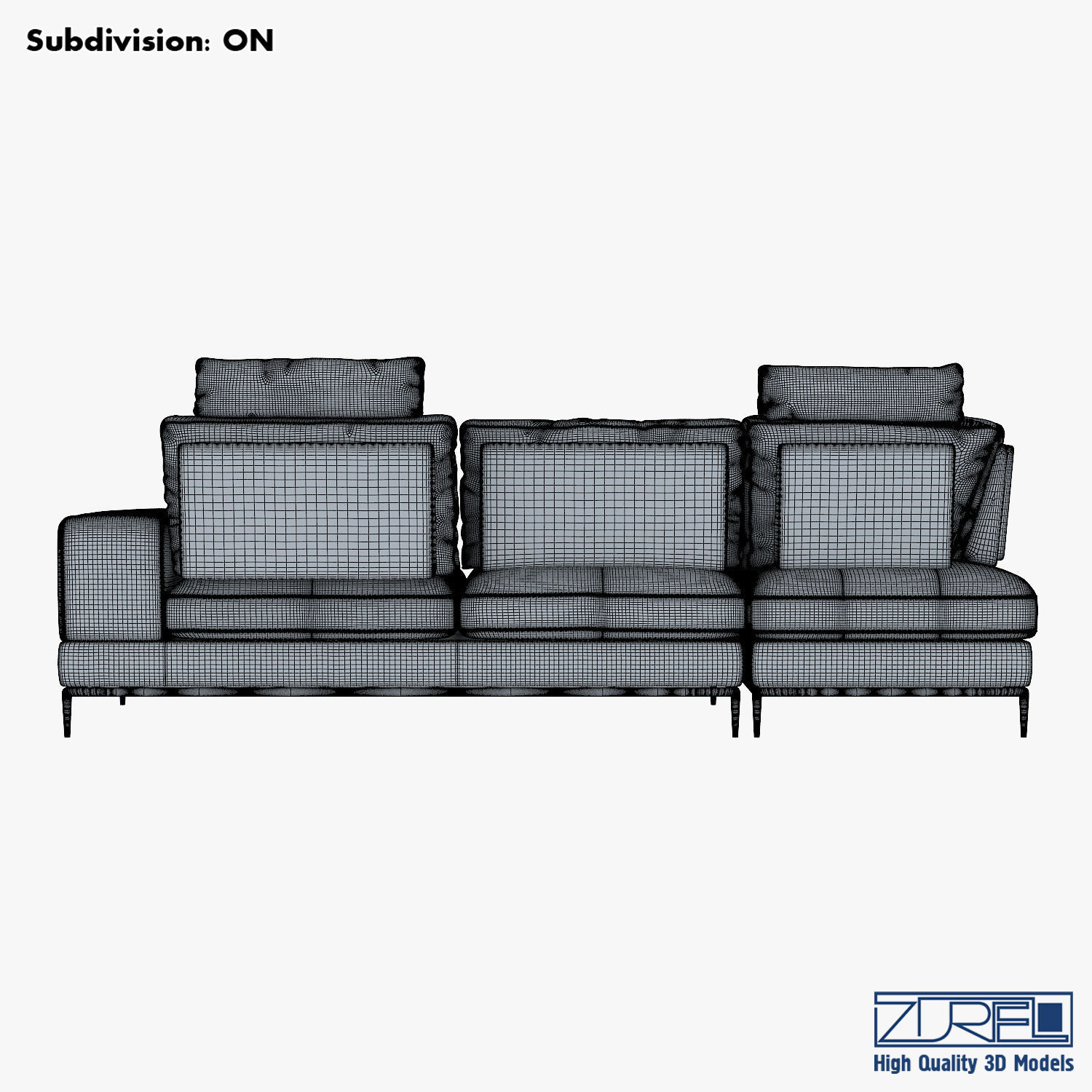 Avocado sofa 3D model_17