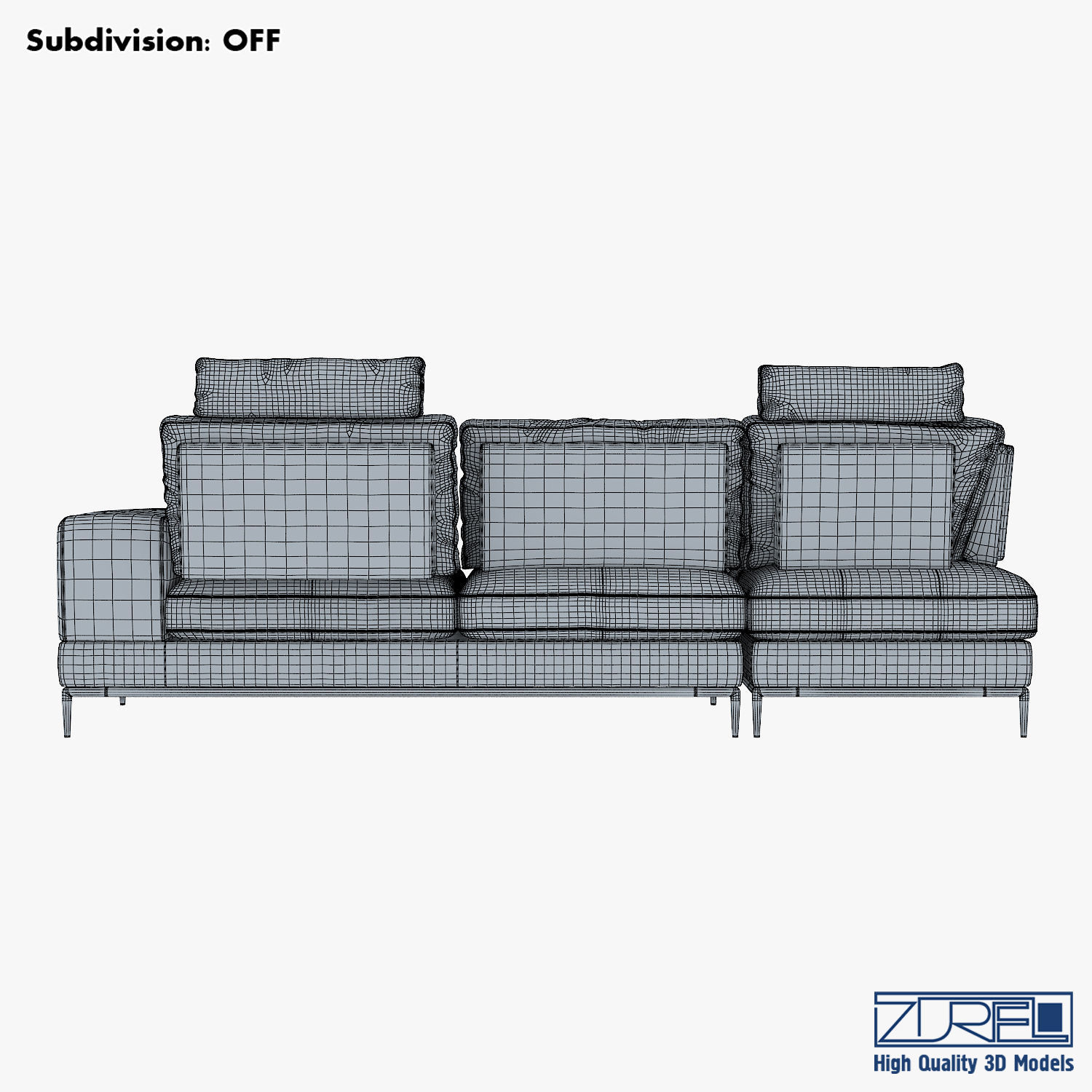 Avocado sofa 3D model_18