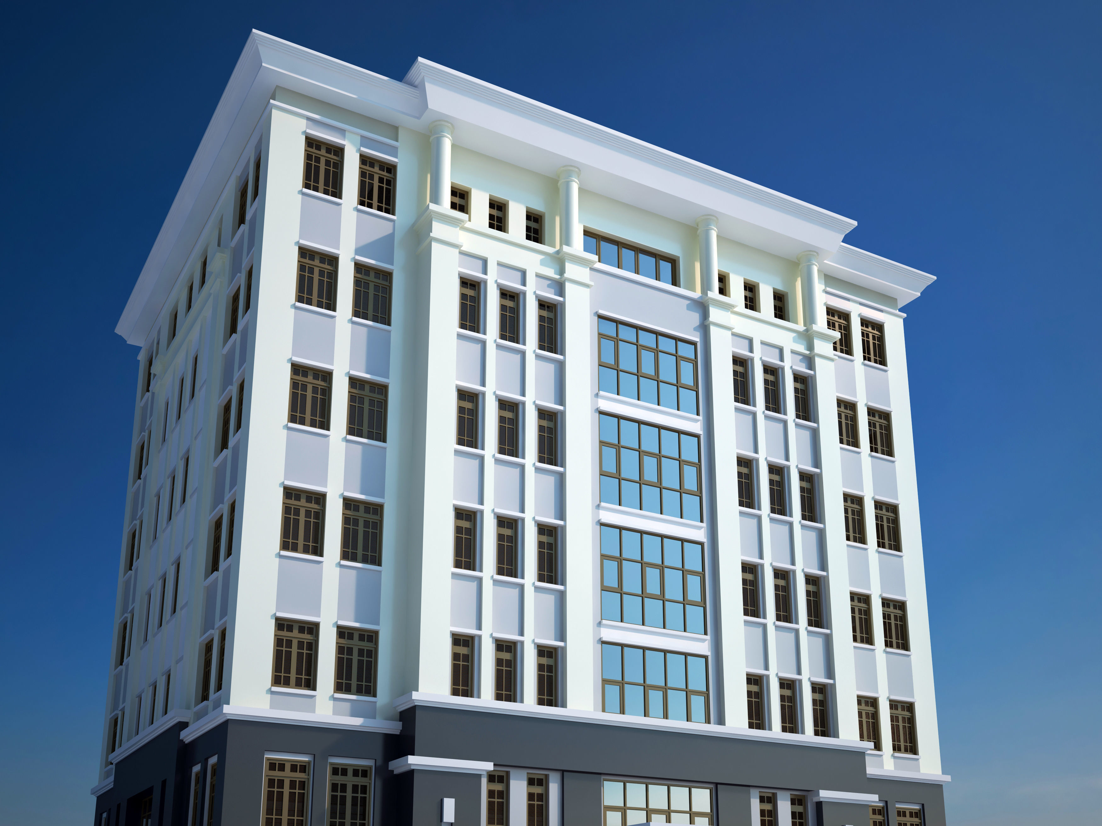 Office house 8 3D model_3