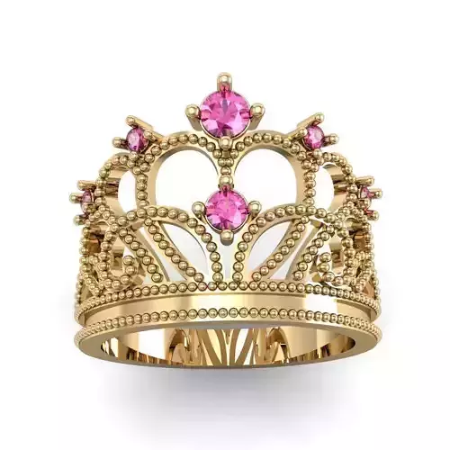  fashion ring crown  