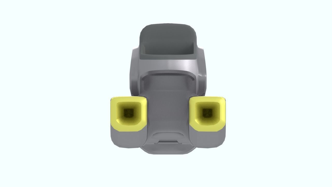 Sci-Fi Speeder Bike 3D model_14