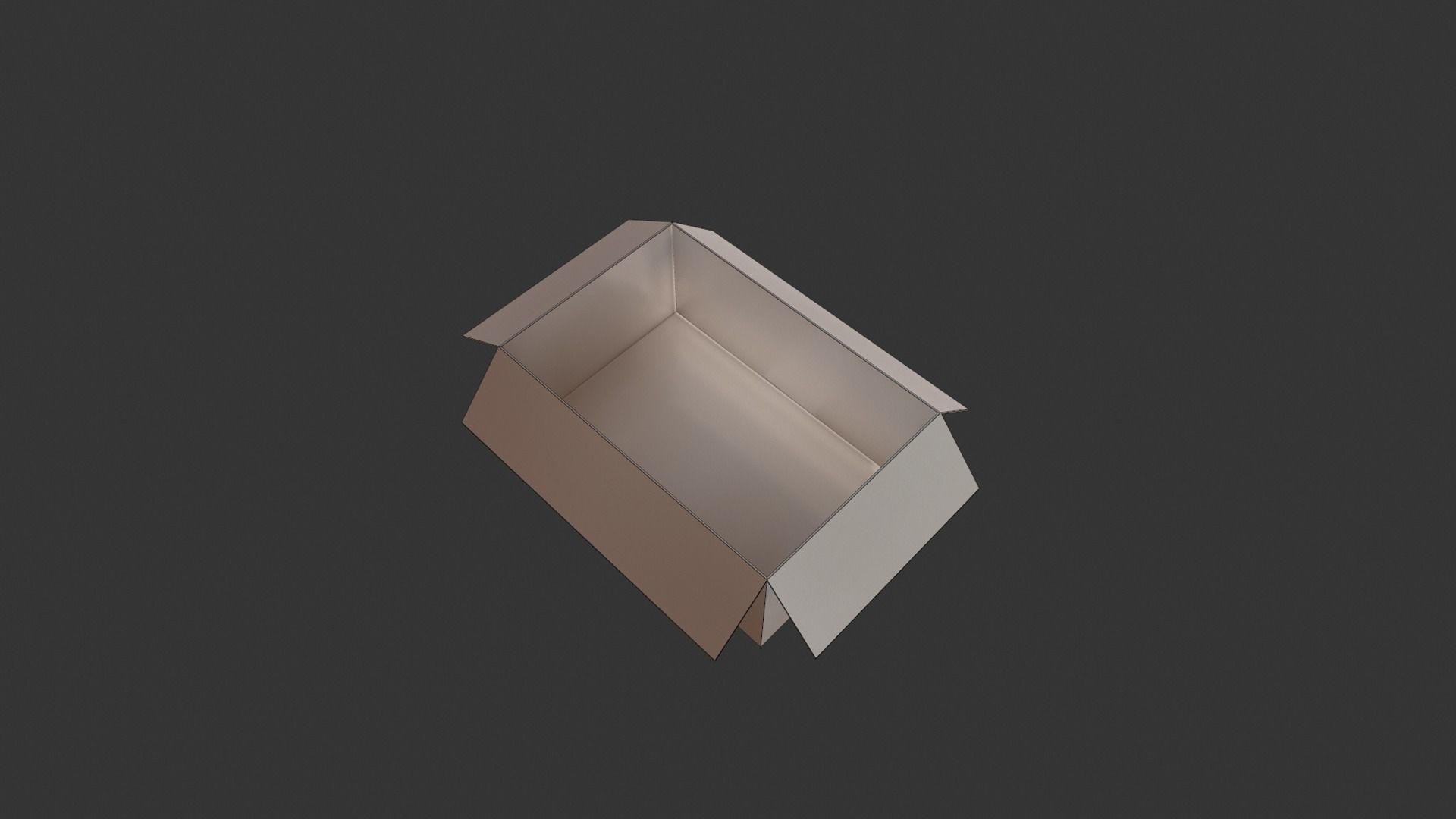 Cardboard Box PBR Free low-poly 3D model_5
