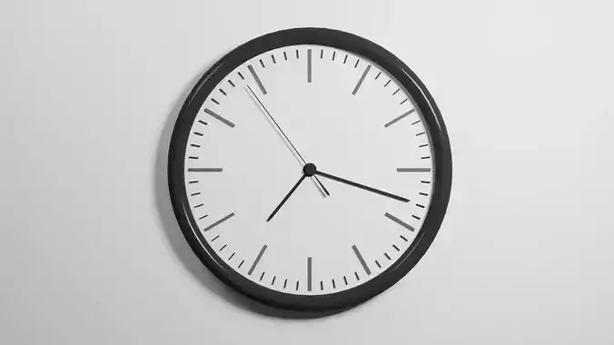 Realistic Wall Clock