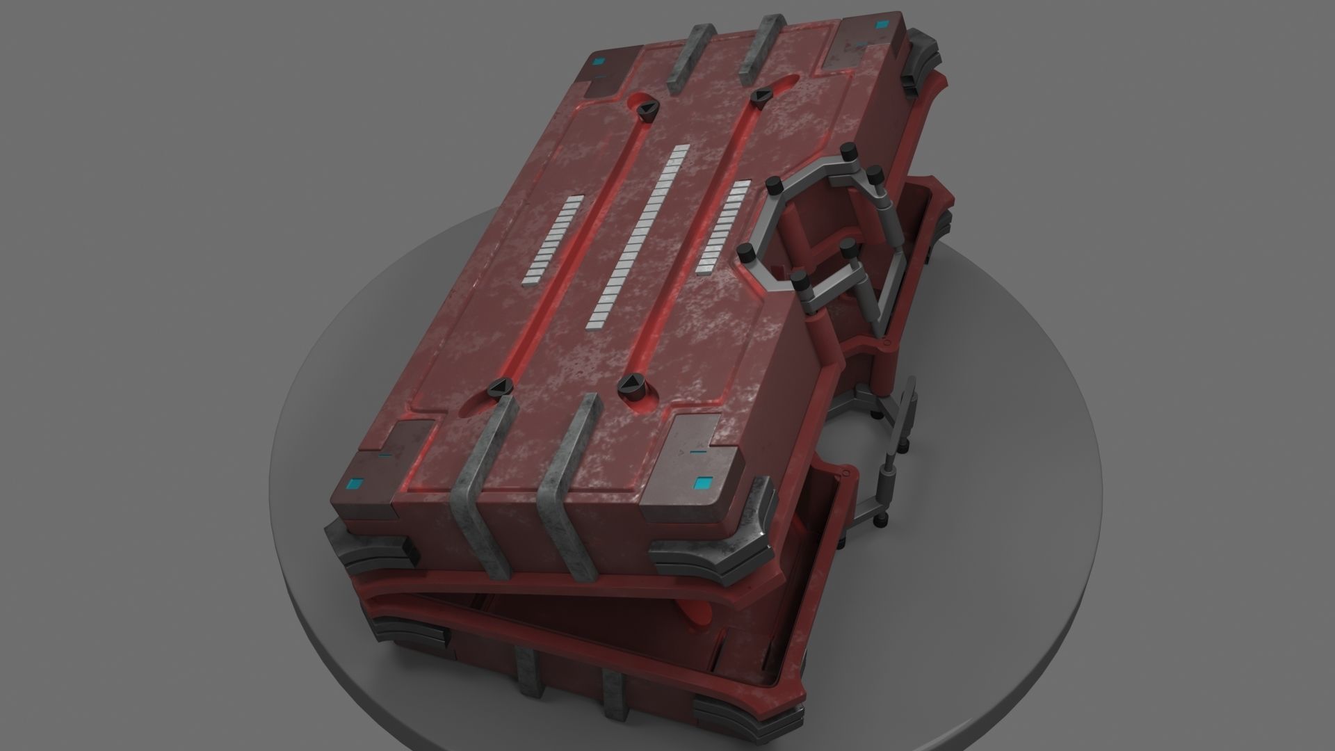 SciFi Tool Bag 3D model_1