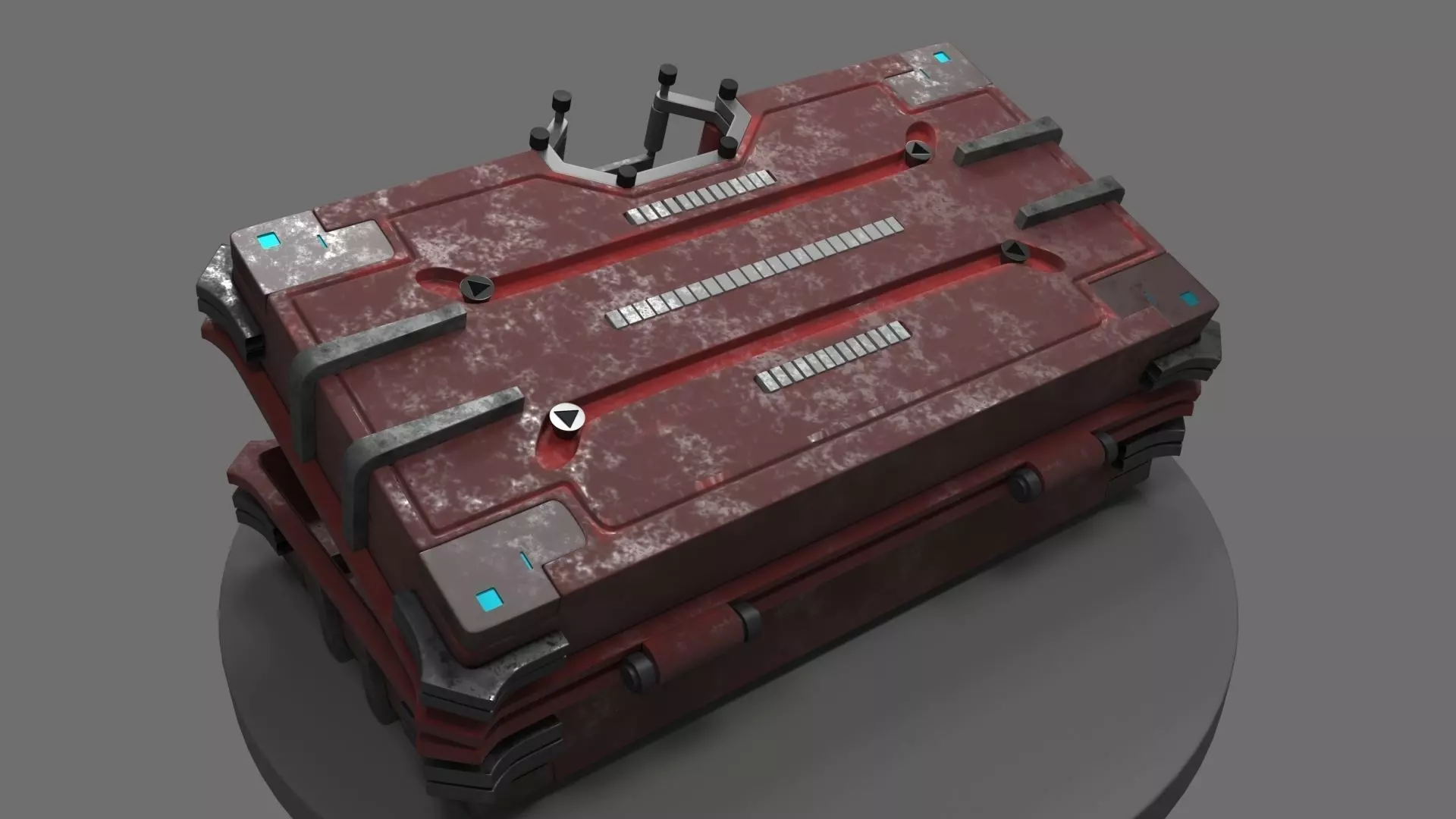 SciFi Tool Bag 3D model_0