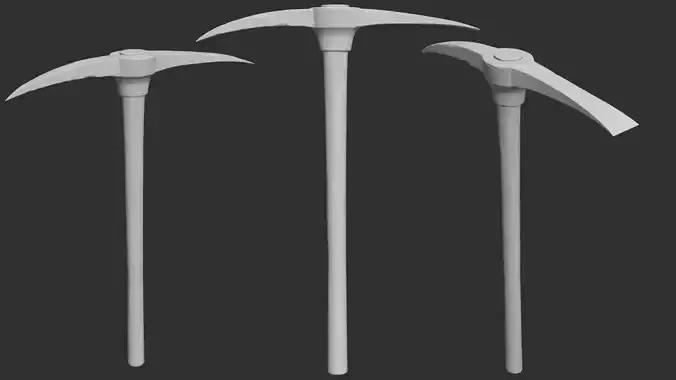 Old Pickaxe - 3D Printable