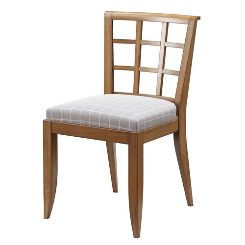 Custom Dining Chair Low-poly 3D model
