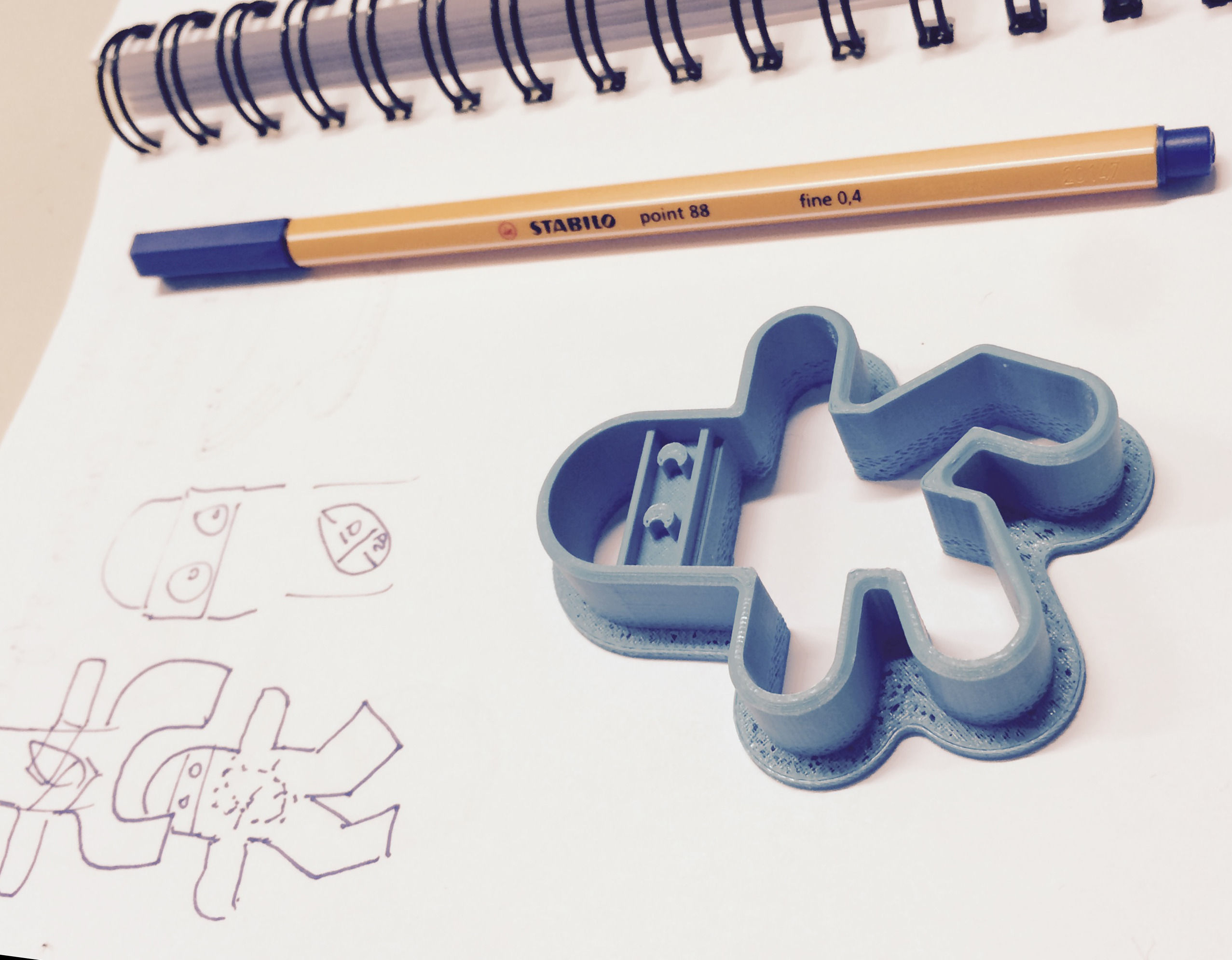 Thief - Gingerbread cutter 3D print model_2