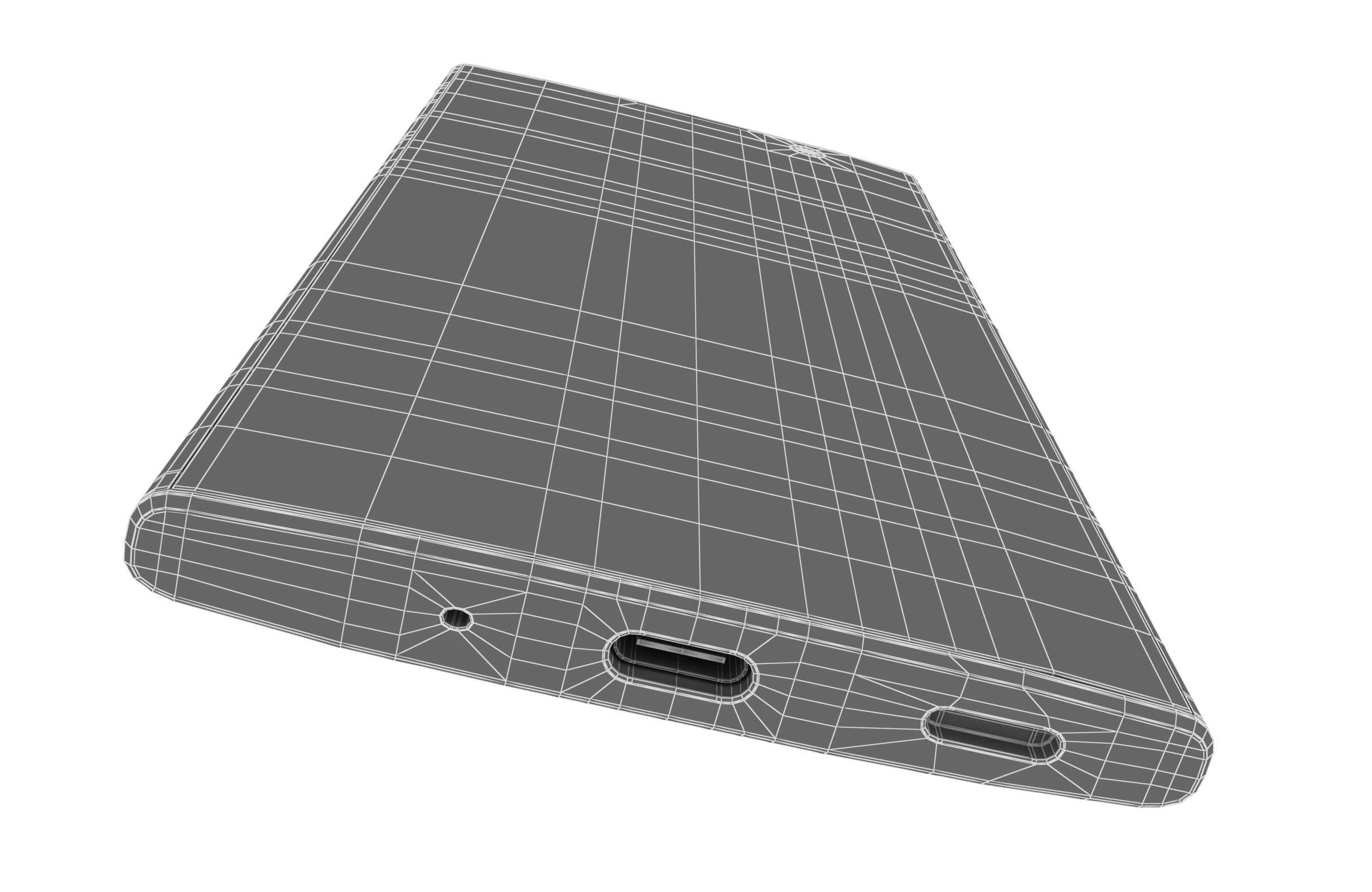 Sony Xperia XA2 Plus Black 3D model_14