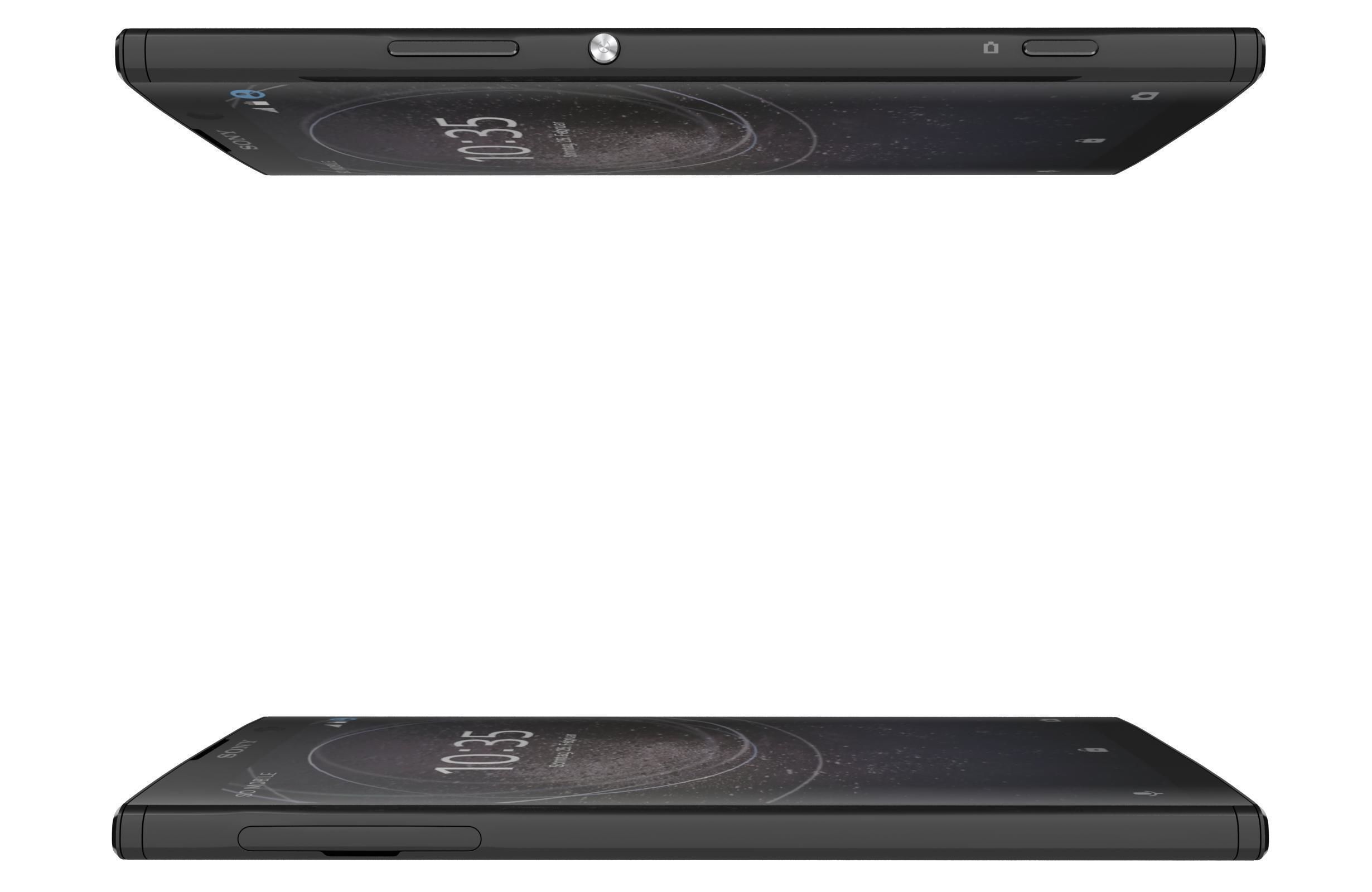 Sony Xperia XA2 Plus Black 3D model_2