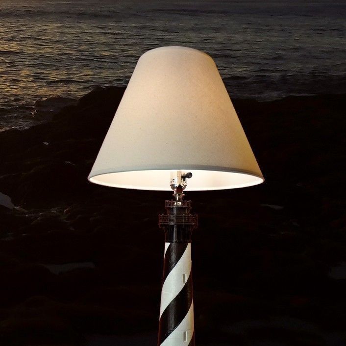 Cape Hatteras Lighthouse Lamp 3D print model_2