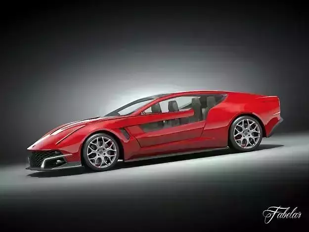 Giugiaro Brivido 1 0 std mat 3D model