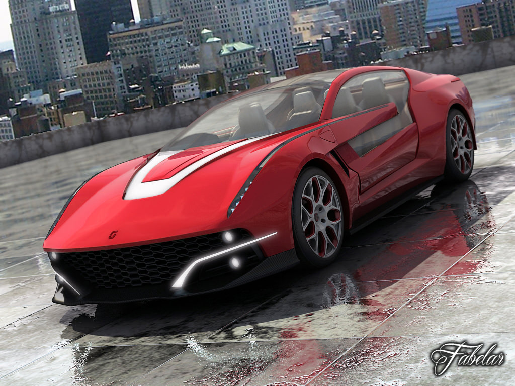 Giugiaro Brivido 1 0 std mat 3D model_11