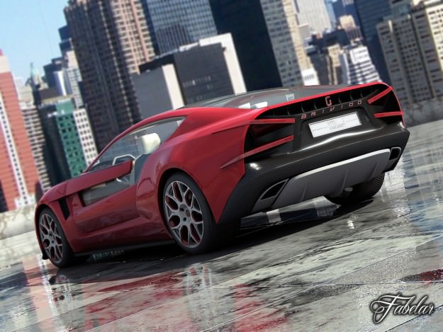 Giugiaro Brivido 1 0 std mat 3D model_10