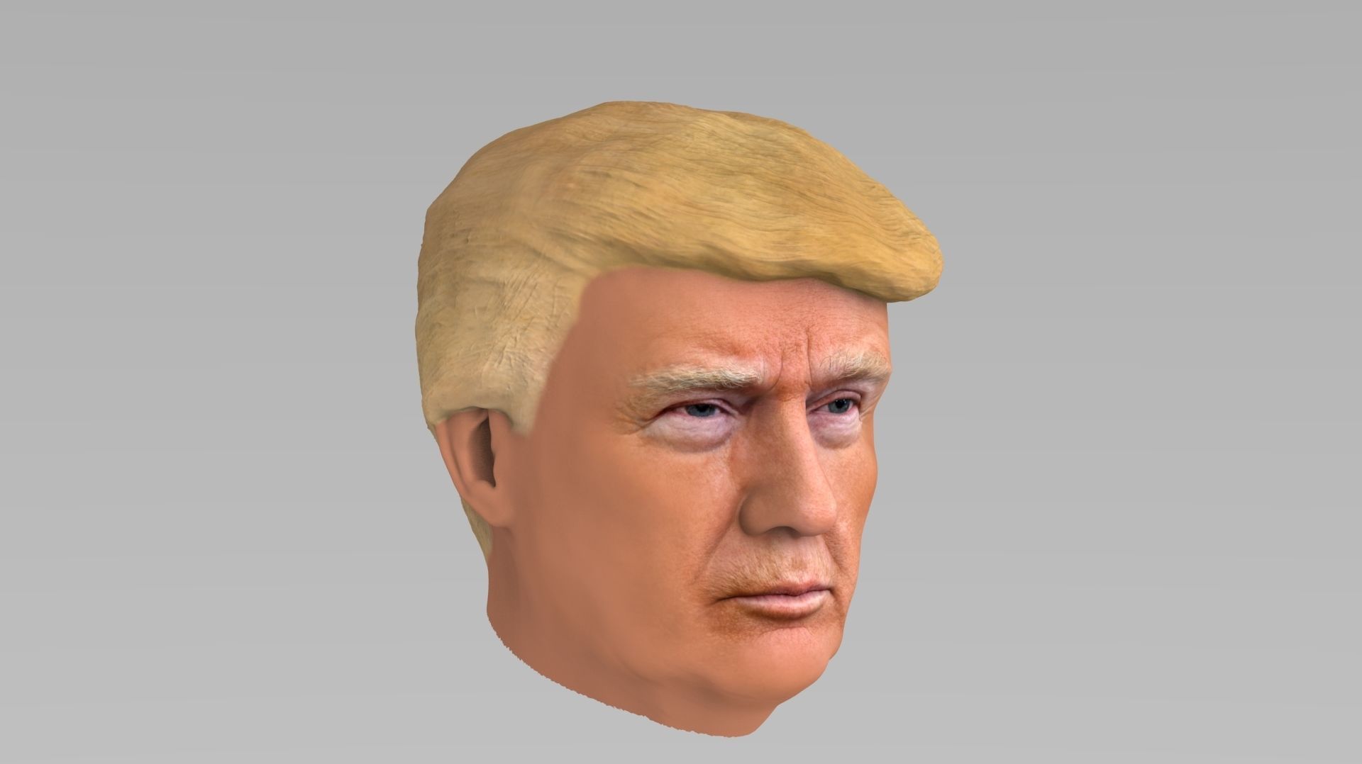 President Donald Trump 3D model_14