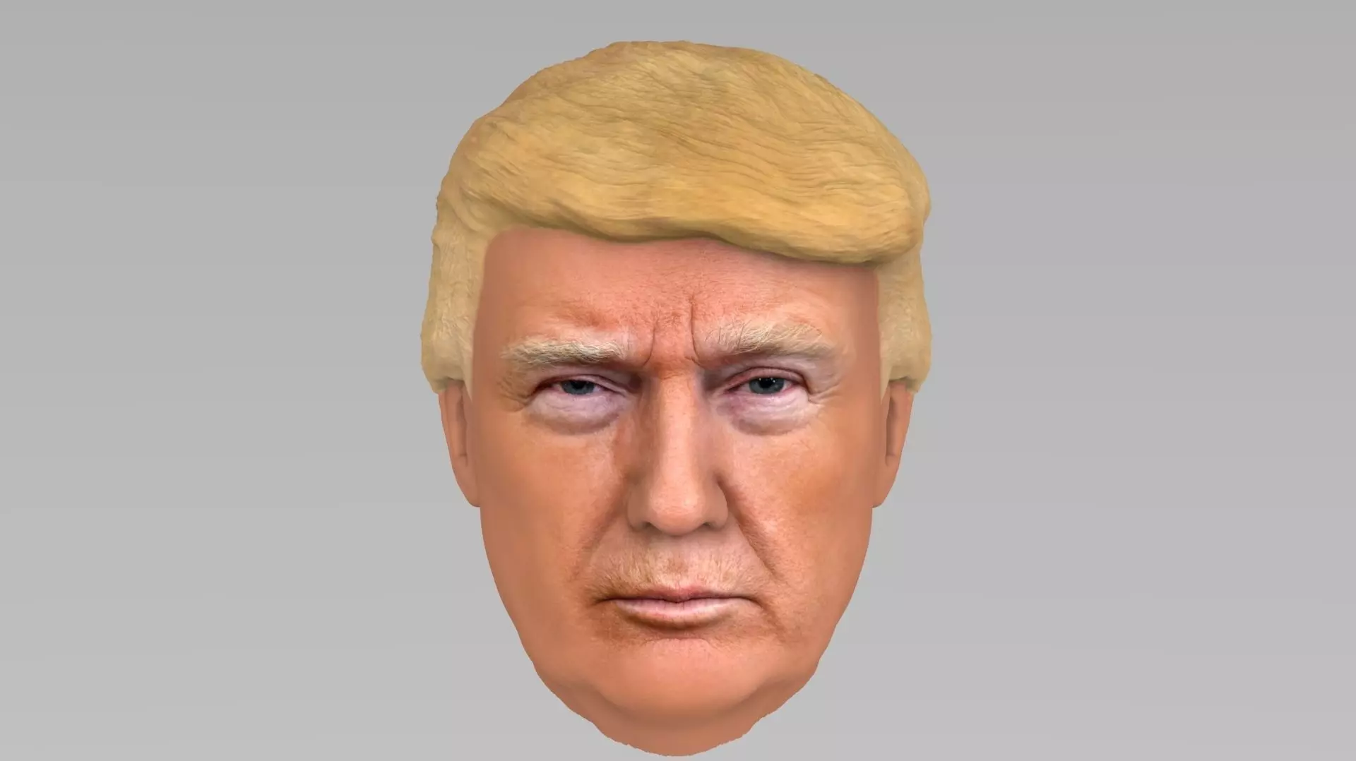 President Donald Trump 3D model_0