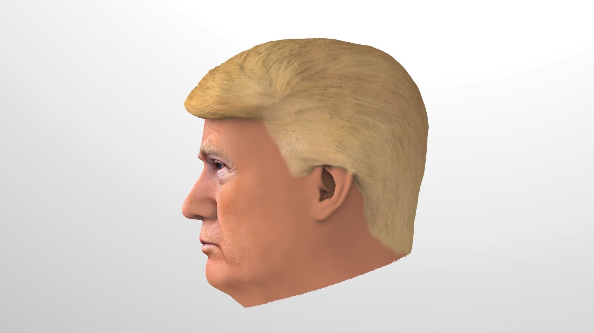 President Donald Trump 3D model_6