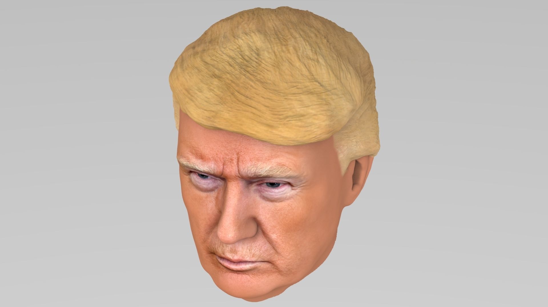 President Donald Trump 3D model_17
