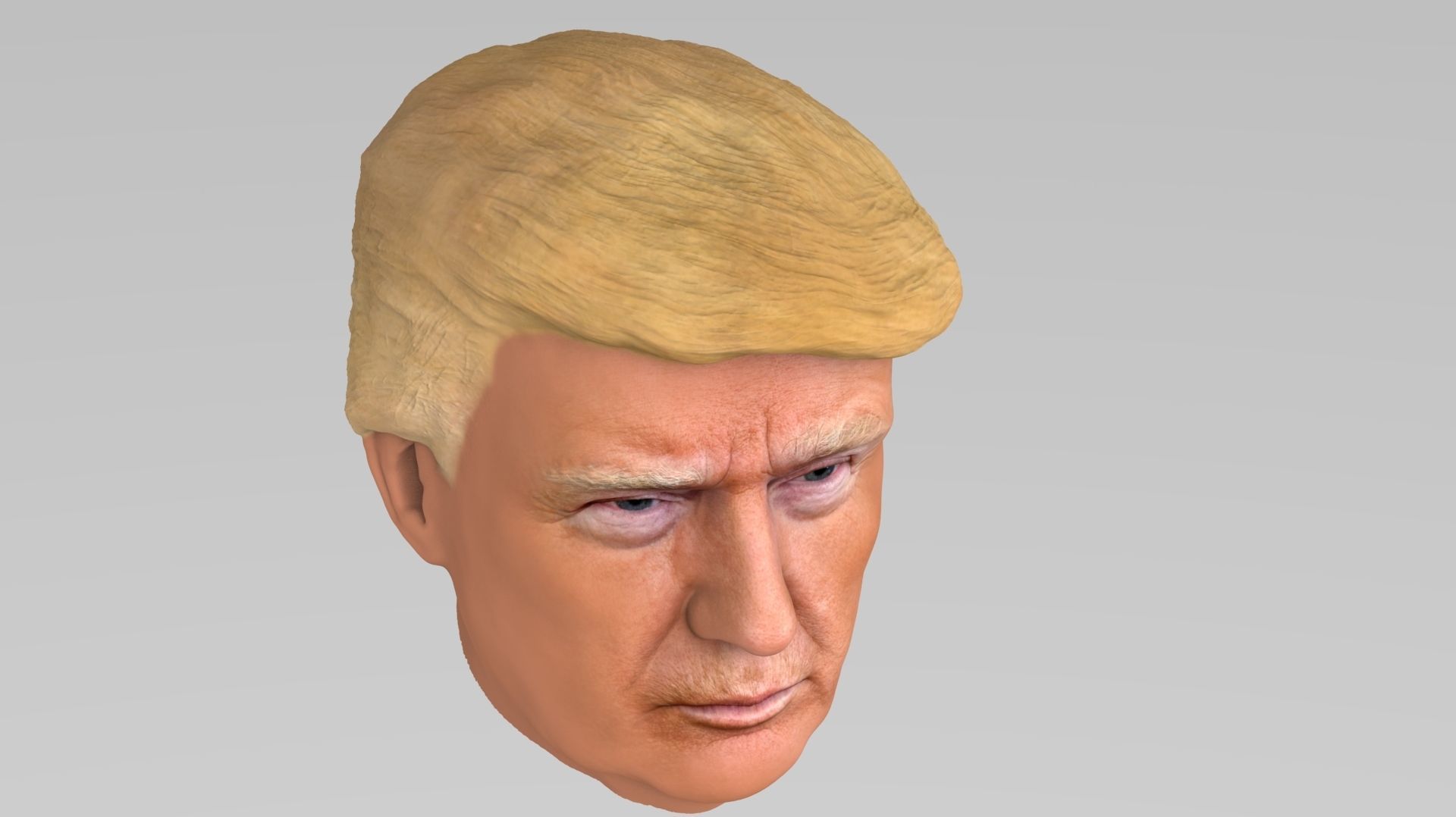 President Donald Trump 3D model_15