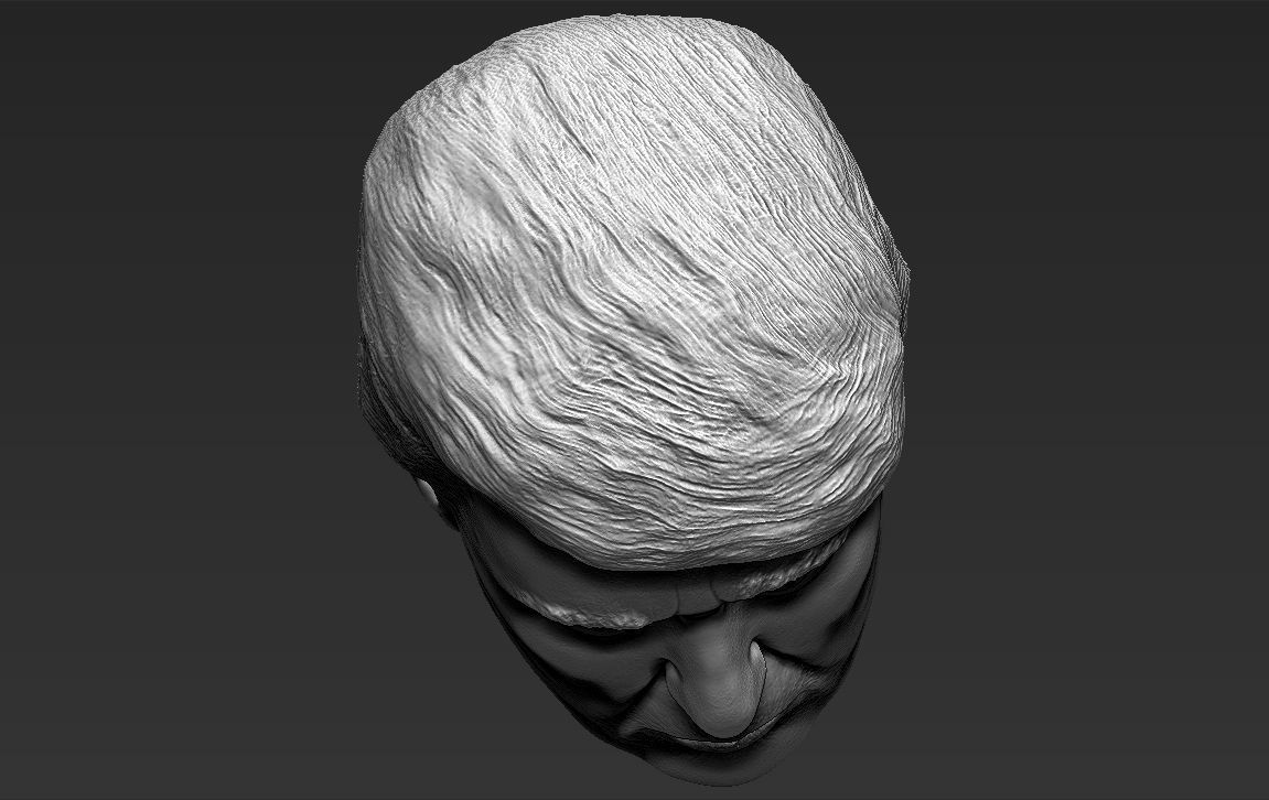 President Donald Trump 3D model_41