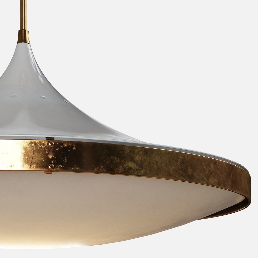 Chandelier by Max Ingrand for Fontana Arte 3D model_1