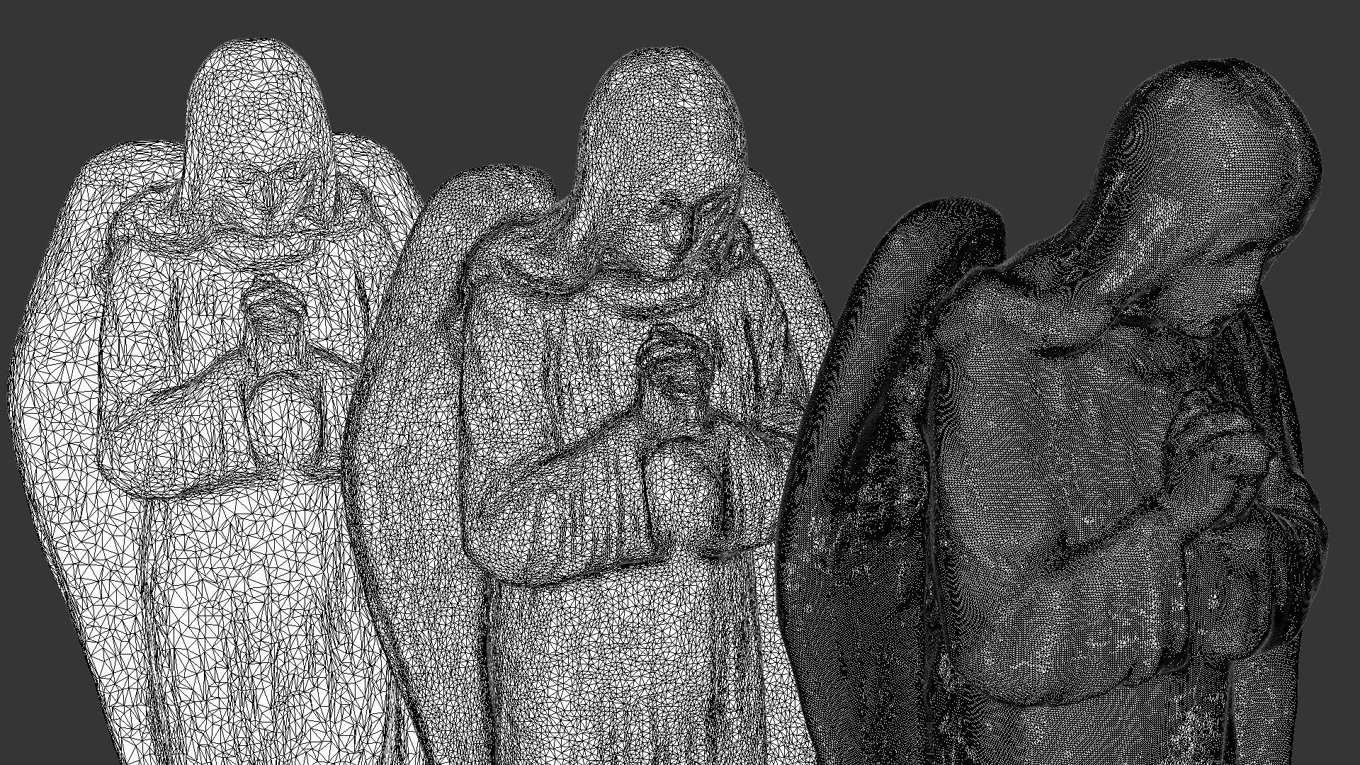 Angel Figurine - 3D Printable 3D print model_2