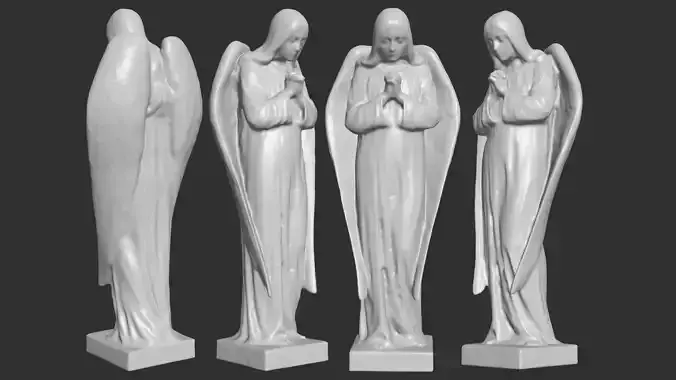 Angel Figurine - 3D Printable