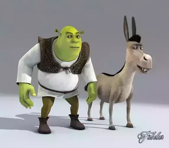 SHREK DONKEY