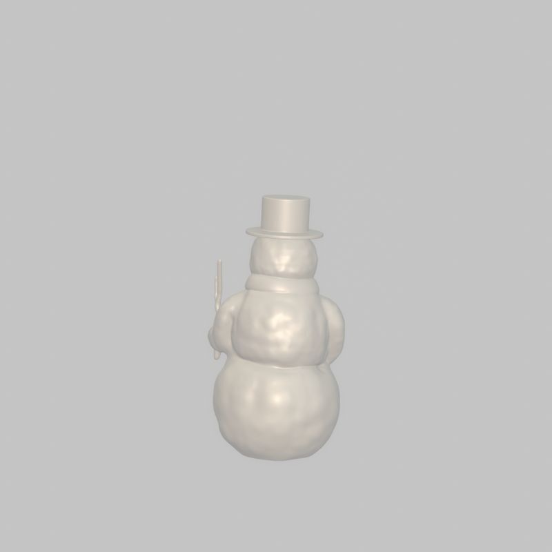 Snowman 3d-printable 3D print model_59