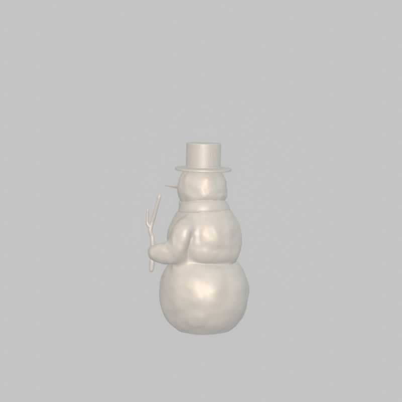 Snowman 3d-printable 3D print model_67