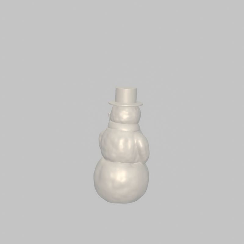 Snowman 3d-printable 3D print model_70