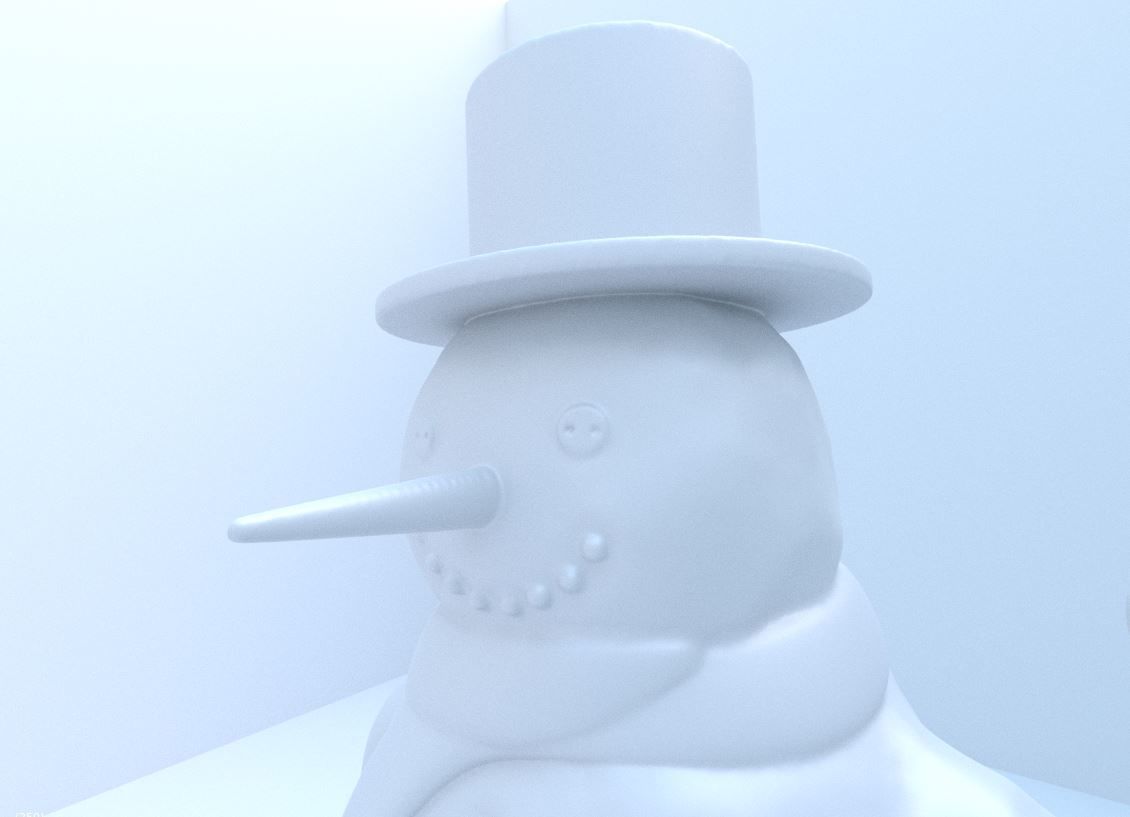 Snowman 3d-printable 3D print model_26