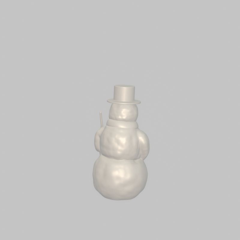 Snowman 3d-printable 3D print model_60