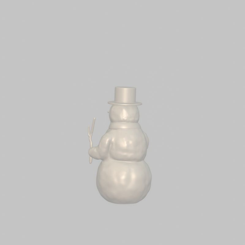 Snowman 3d-printable 3D print model_66