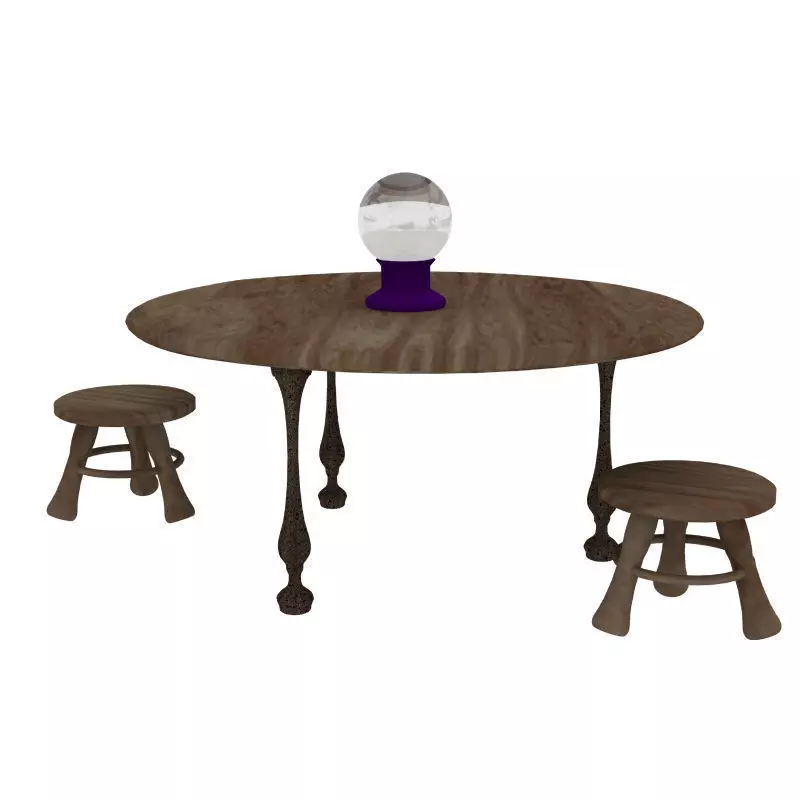 Fortune Teller Table 3D model_0