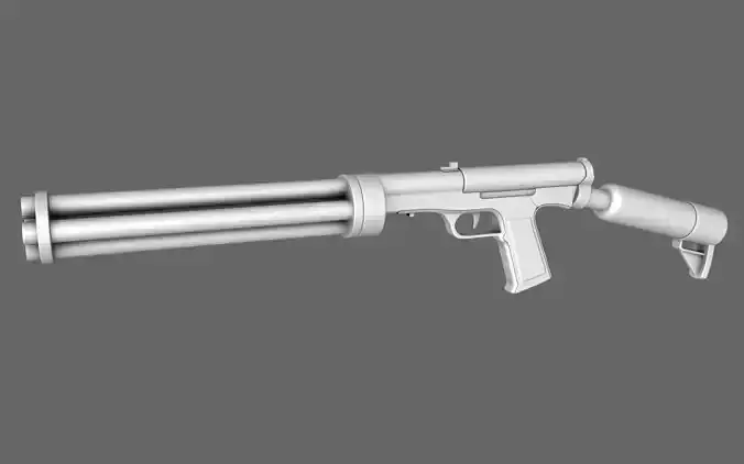 Cyborg Shotgun Rifle