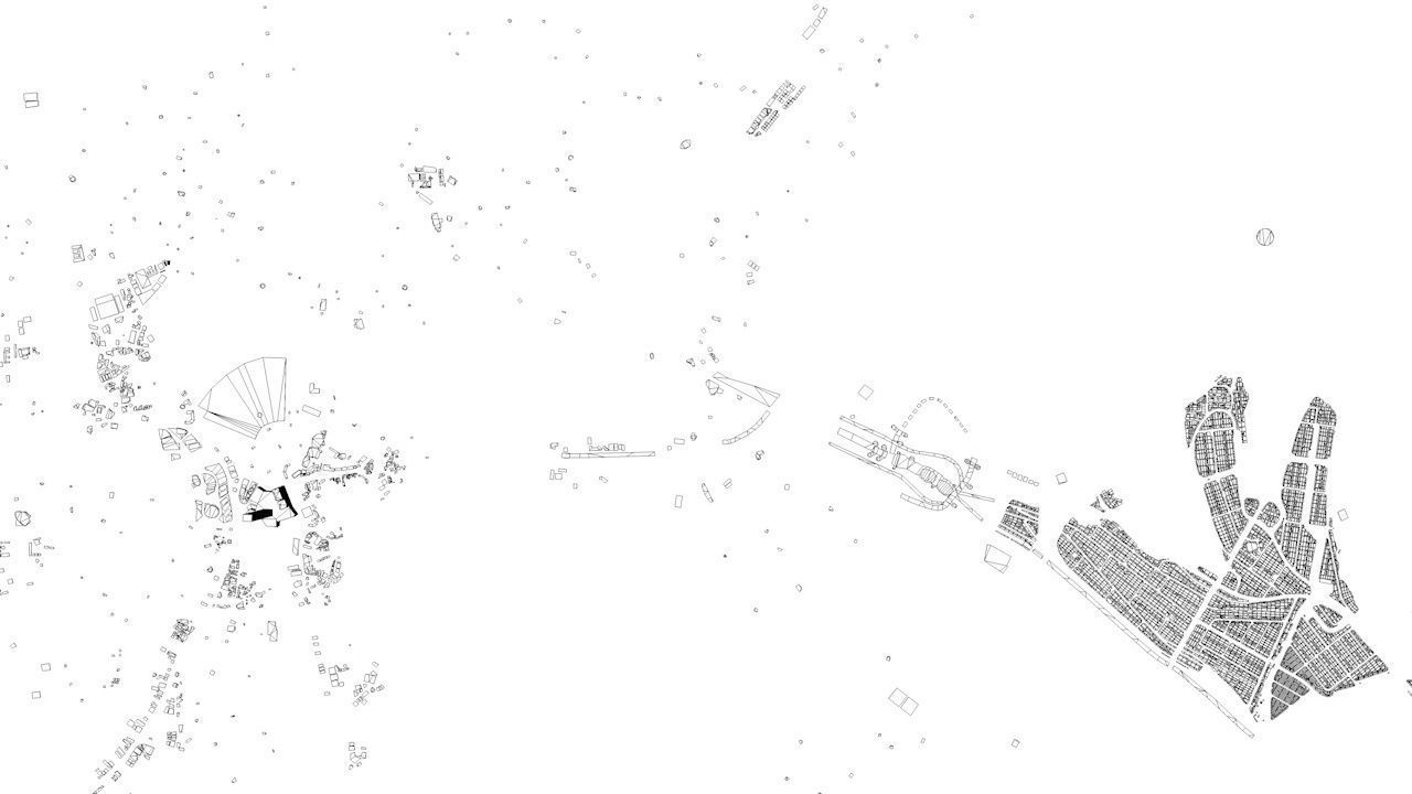 Mecca Streets and Buildings 3D model_10