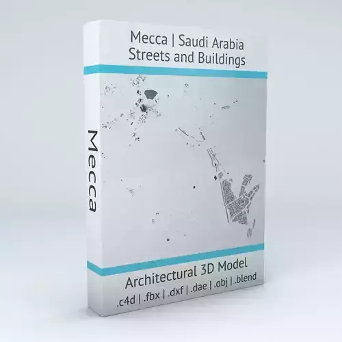 Mecca Streets and Buildings