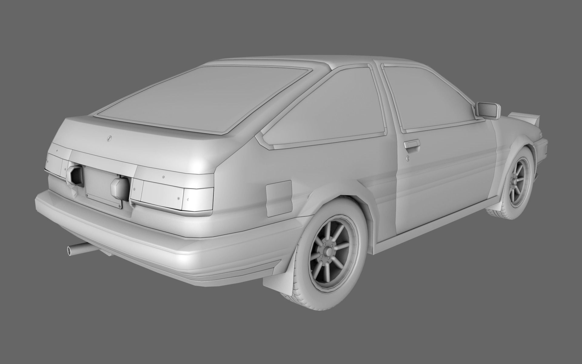 Toyota AE86 Sprinter Trueno 3D model_7