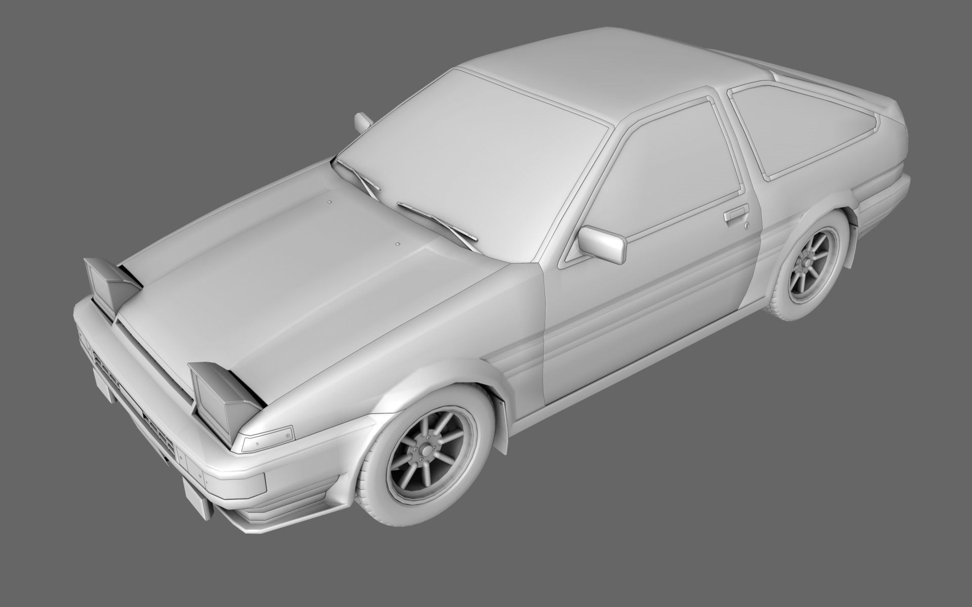Toyota AE86 Sprinter Trueno 3D model_5