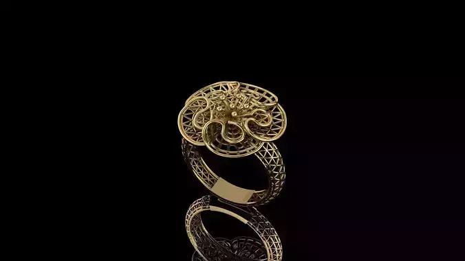 Turkish Flower Ring